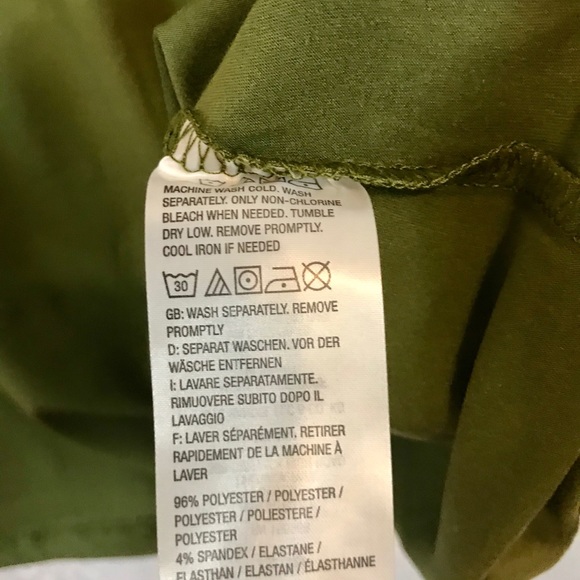 NWT Attitudes by Renee Moss Green Tunic- medium - Picture 4 of 6